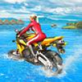 agua tablista carreras en Moto Mod APK icon