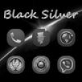 Black Silver Theme - Icon Pack Mod APK icon