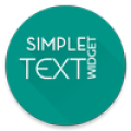 Simple Text Widget (Any Text) Mod APK icon