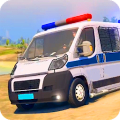 Police Van Gangster Chase Game Mod APK icon