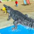 Hungry Crocodile Attack 3D Mod APK icon