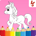 Unicorn Kids Coloring Book icon