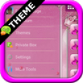 Pink Roses GO SMS Theme icon