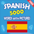 Spanish 5000 Words with Pictures Mod APK icon