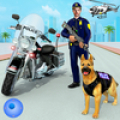 Police Dog Crime Bike Chase Mod APK icon