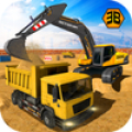 Heavy Excavator Crane City Sim icon