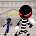 Stickman Bank Robbery Escape Mod APK icon