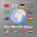 World country and flag quiz Mx icon