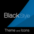 Black Blue Premium Theme Mod APK icon