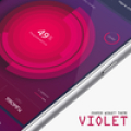 Violet Zooper Widget Theme Mod APK icon