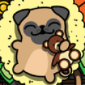 Virtual Pet Pugs  - A Pug Dog Collector Game‏ icon