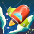 Universe 42 : one tap space endless runner temple‏ icon