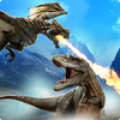 Dragon vs Dinosaur Hunter: Dinosaur Games‏ icon