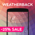 Weather Live Wallpaper: Rain, Mod APK icon
