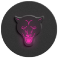 Pink-In-Black - icon pack Mod APK icon