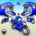 Jogo transporte bicici polici icon