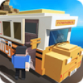 Blocky City Bus SIM driver icon