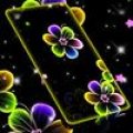 Neon Flowers Live Wallpaper Mod APK icon