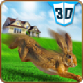 Pet Rabbit Vs Dog Attack 3D Mod APK icon