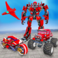 US Police Transform Robot War Mod APK icon