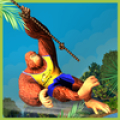 Monkey Stunt Run Mod APK icon