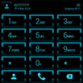 Theme for ExDialer Neon Blue icon