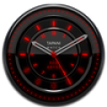 RED ABYSS Design Clock Widget‏ icon