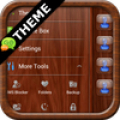 Mahogany Wood GO SMS Theme Mod APK icon