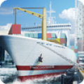 Cargo Ship Construction Crane Mod APK icon
