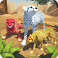 Cheetah Family Animal Sim Mod APK icon