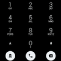 Dialer theme Flat BlackWhite icon