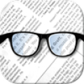 Pocket Glasses: Text Magnifier‏ icon