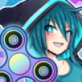 Anime Fidget Spinner Battle Mod APK icon