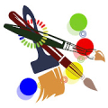 Paintastic: draw, color, paint‏ icon