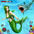 Mermaid Simulator Mermaid Game Mod APK icon