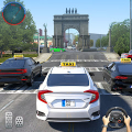 City Car Driving Taxi Games Mod APK icon