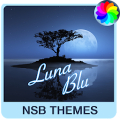 Luna Blu Theme for Xperia Mod APK icon