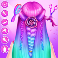 Braided Hair Salon MakeUp Game Mod APK icon