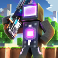 Cops N Robbers:Pixel Craft Gun Mod APK icon