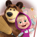 Masha and the Bear: Cleaning Mod APK icon