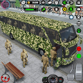 Army Bus Transporter Coach Fun Mod APK icon