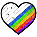 Glitter Color Adult Paint Book Mod APK icon