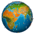 world map atlas 2024 icon