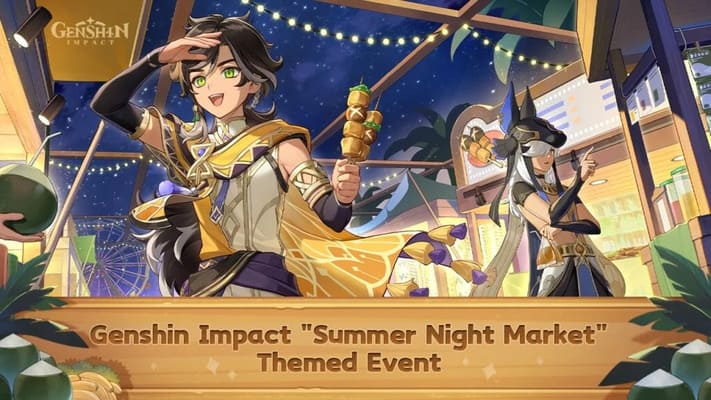 Discover Enigmatic Portals at the Genshin Impact Summer Night Market Event