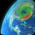 Wind Map Hurricane Tracker, 3D Mod APK icon