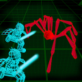 Stickman Neon Spiders Battle Mod APK icon