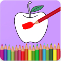 Fruits Coloring Book icon