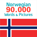 Norwegian 90000 words pictures icon