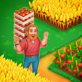 Farm Town Village Build Story Mod APK icon