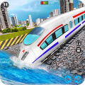 Water Train- City Train Driver Mod APK icon